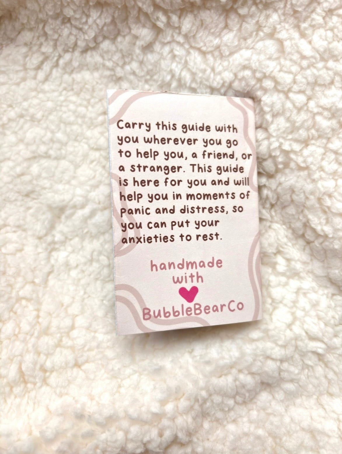 When in Panic: Anxiety Guide Zine