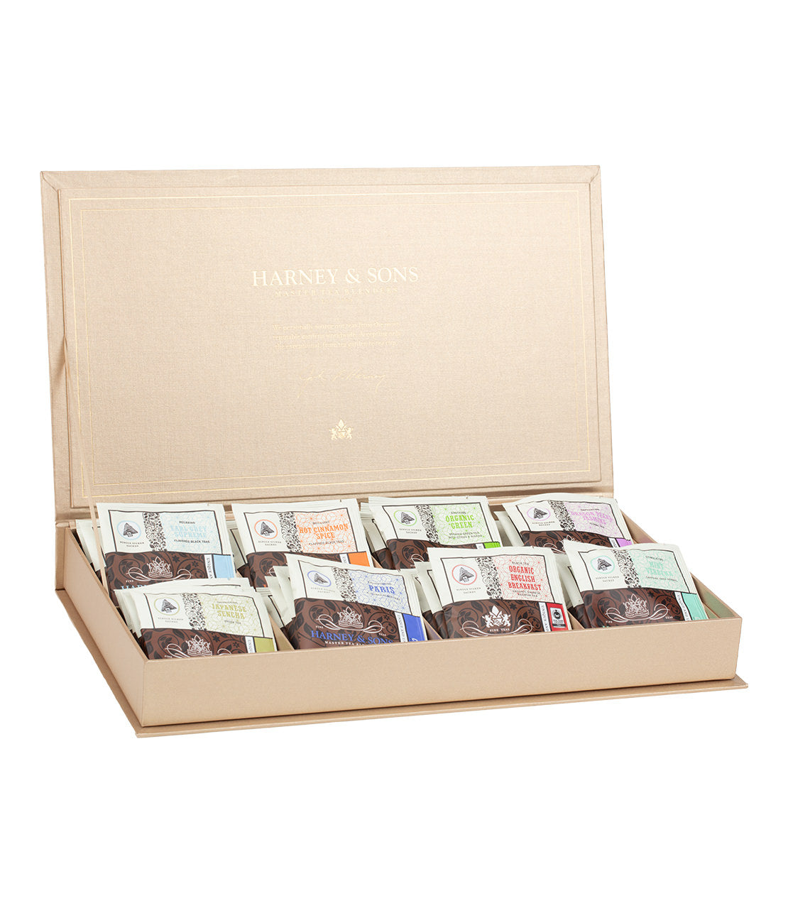 Tea Chest Featuring Eight Teas (Assorted)