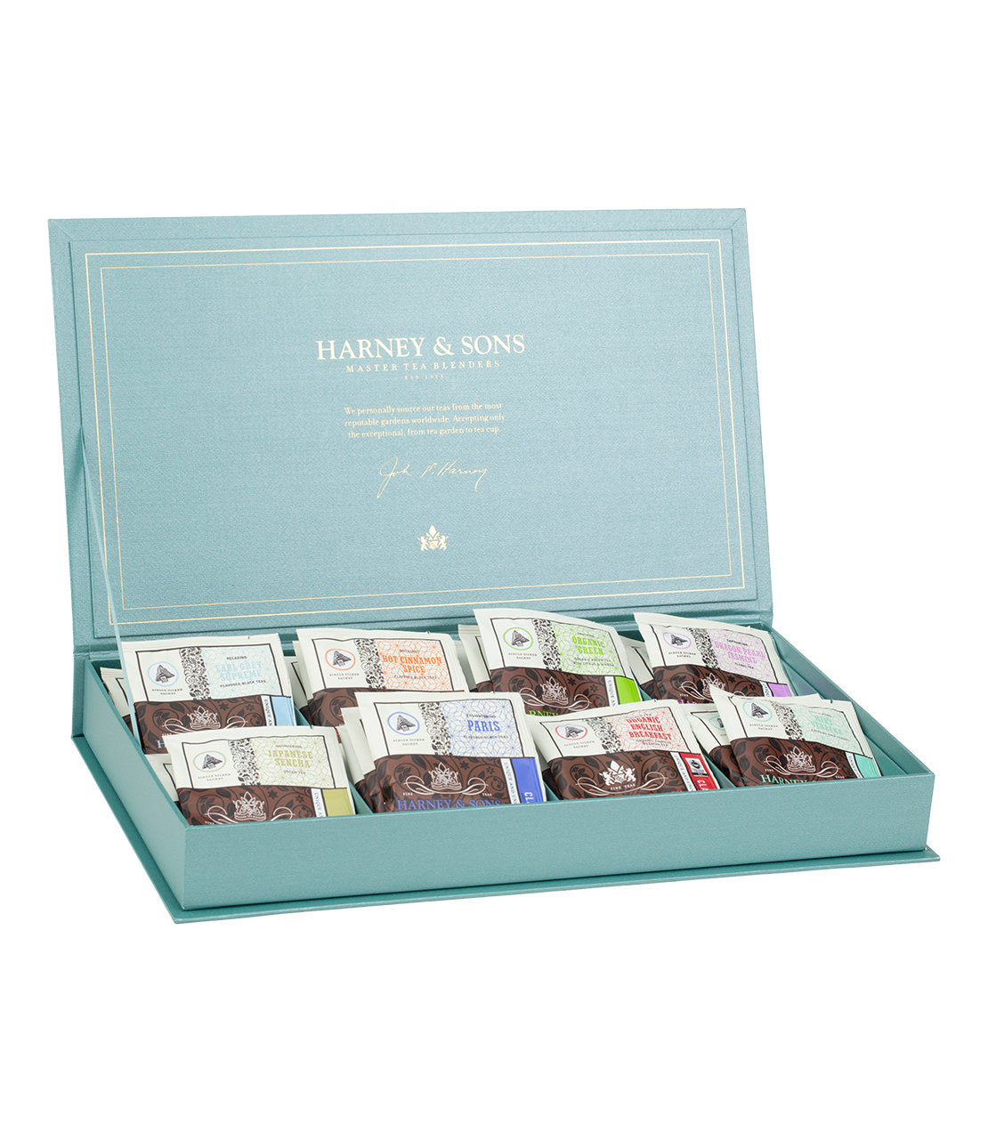 Tea Chest Featuring Eight Teas (Assorted)