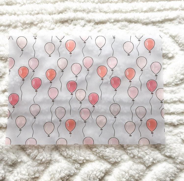 Cute Birthday Vellum for Planner or Journal - Bubble Bear Co