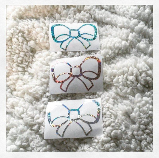 Cute Vinyl Bow for Planner or Journal - Bubble Bear Co