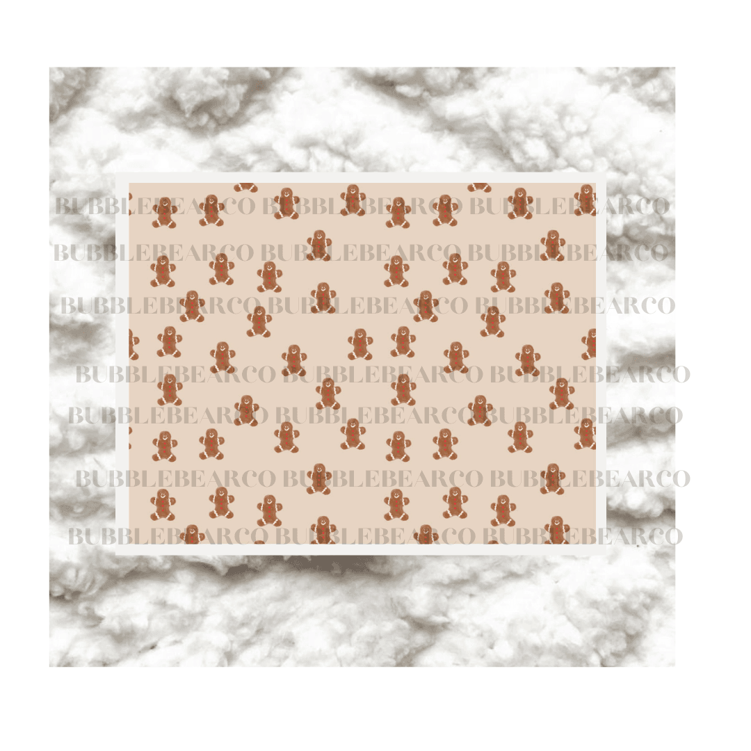 Cute Winter Digital Papers (4 different patterns) - Bubble Bear Co