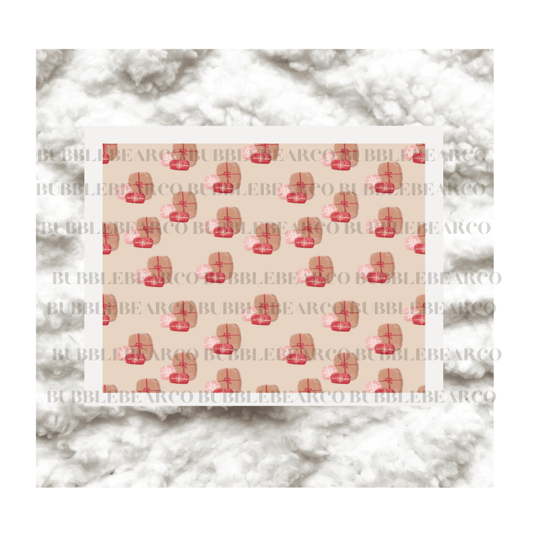 Cute Winter Digital Papers (4 different patterns) - Bubble Bear Co