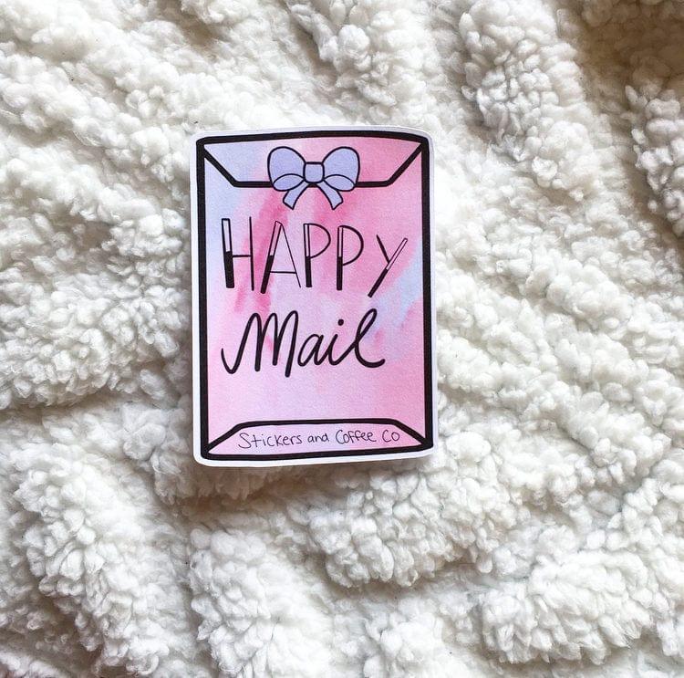 Happy Mail Diecut for Any Planner or Journal - Bubble Bear Co