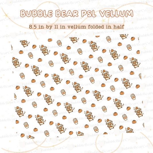 Cute Pumpkin Spice Vellum