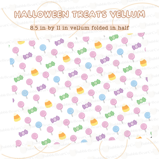 Halloween Sweet Treats Vellum