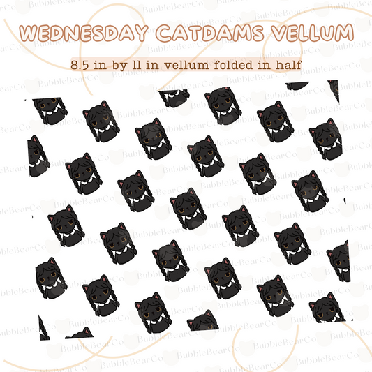 Wednesday Catdams Vellum